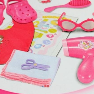 عروسک وارم بیبی Warm Baby RT05078-1 مدل آرایشگاهی پرتی هیر ارتفاع 42 سانتی متر-اسباب بازی